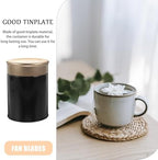 6Pcs Portable Metal Tea Tins for Loose Leaf Tea Storage and Organization Airtight Empty Coffee Canisters for Candy Snacks Dried Foods Tinplate Containers for Kitchen and Office Use - Image 6