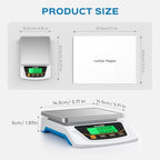 Bonvoisin Digital Gram Scale 6000g x 0.1g Lab Scale with 6 Units - Image 6