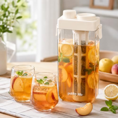 Cold Brew Coffee Maker Cold Brew Pitcher with 225-Mesh Filter, 1100 mL - Image 3