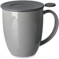 FORLIFE Uni Brew-in-Mug with Tea Infuser and Lid, 16-Ounce, Gray by Unknown