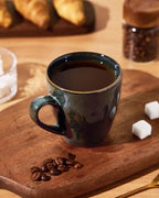 famiware Coffee Mug Set of 4, Ocean Round 11.5oz Coffee Cup Set with Handle - Image 2