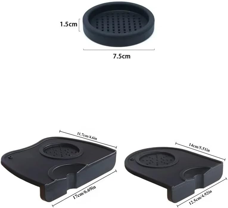 Non Slip Silicone Coffee Tamping Mat Espresso Station Pad - Image 3