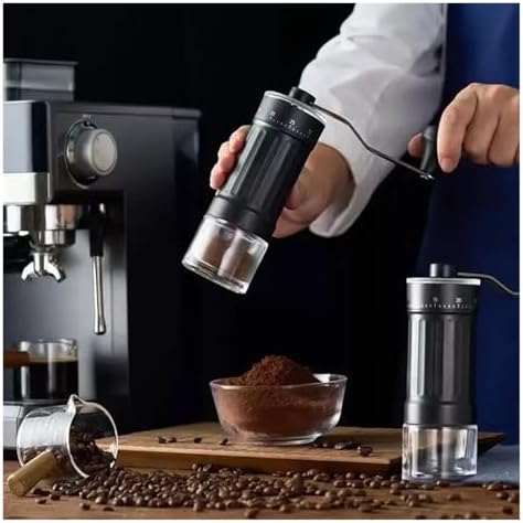 Manual Coffee Grinder, 40 Adjustable Settings, Portable Hand with 30g Capacity.Conical Burr - Image 2