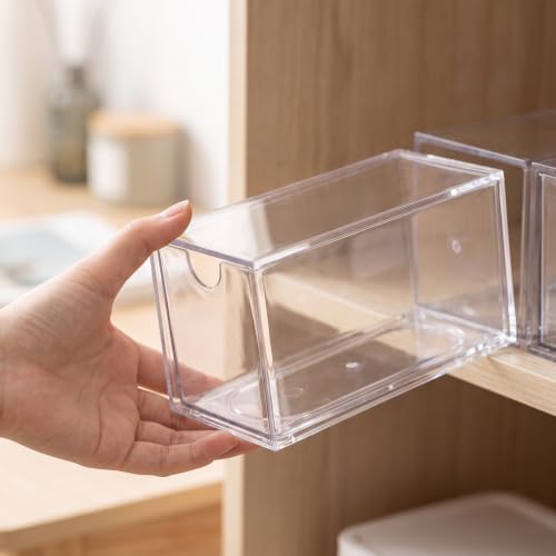 3pcs Acrylic Tea Bag Storage Box for Countertop with Drawers Pantry - Image 7