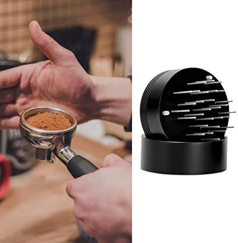Coffee Needle Distributor, Coffee Distribution Tool with Base, Stainless Steel Coffee Needle, Coffee Stirrer for Cafes and Home Use (58MM) - Image 4