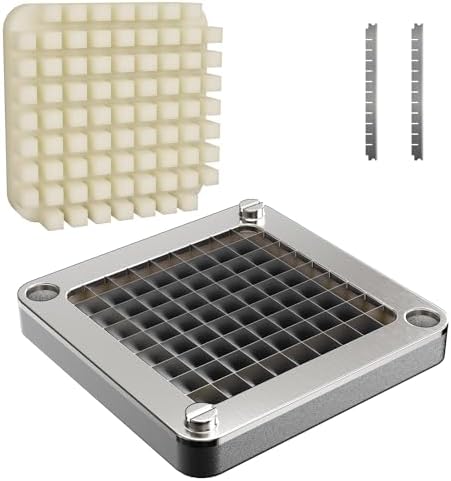 3/8" Vegetable Chopper Blade Replacement, Food-Grade 304 Stainless Steel Dicer Blade for Commercial Vegetable Chopper, Sharp & Durable French Fry Cutter Blade, Easy Clean, Fits Most Chopper Models by BotaBay