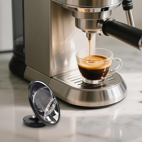61 Mm / 2.4 In Shot Mirror, Space Black Aluminum Body, Coffee Machine Tools, Strong Attachment Adjustable Accessory - Image 5