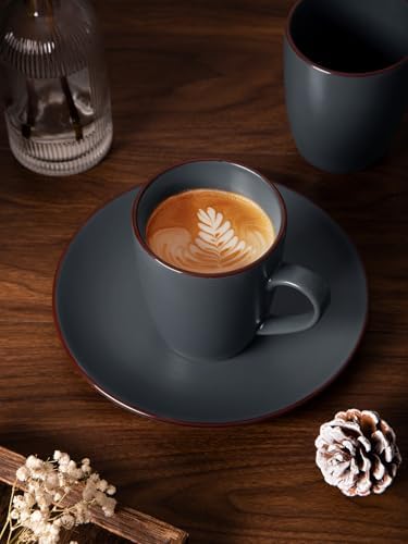 famiware Venus Coffee Mugs Set of 4, 13 oz Ceramic Stoneware Mug Cup Set - Image 6