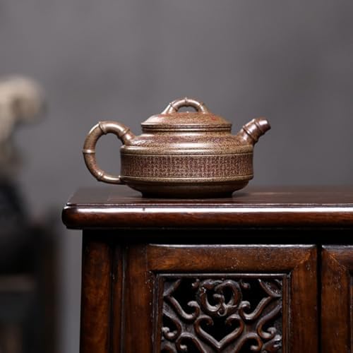 Tea Kettle Office Original Ore Kung Fu Tea Set Home Tea Room Retro Stoneware Teapot Ceramic Tea Infuser - Image 6