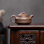 Tea Kettle Office Original Ore Kung Fu Tea Set Home Tea Room Retro Stoneware Teapot Ceramic Tea Infuser - Image 6