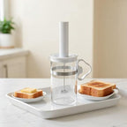 INOOMP Milk Frother Handheld for Drinks, Rechargeable 3-Speed Whisk - Image 5