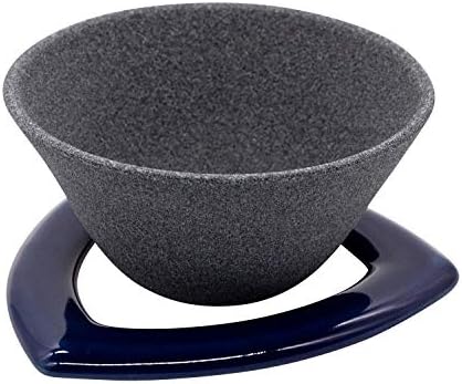 Kofil 1390400201 Standard Ceramic Coffee Filter Dripper with Dedicated Base, Blue by Unknown