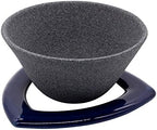 Kofil 1390400201 Standard Ceramic Coffee Filter Dripper with Dedicated Base, Blue by Unknown