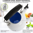 Chantal 1.8 quart Oolong Enamel on Steel Whistling Tea Kettle (Talavera) - Image 3