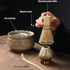 Tea Whisk And Bowl Tea Bowl Whisk Making Kit Accessories - Image 6