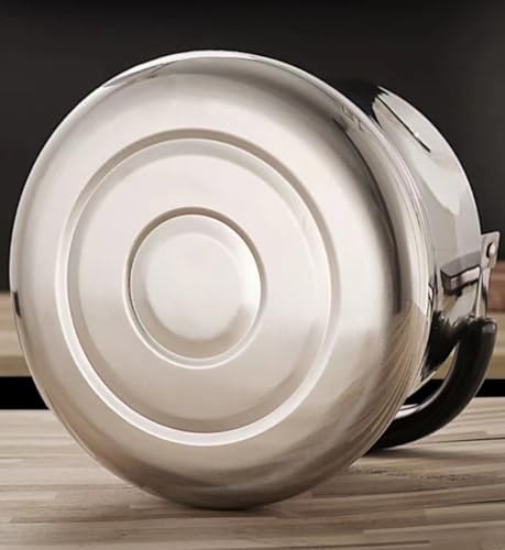 Tea kettle, Stovetop Whistling Tea Kettle 304 Stainless Steel 3L Teapot Water(4L) - Image 5