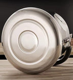 Tea kettle, Stovetop Whistling Tea Kettle 304 Stainless Steel 3L Teapot Water(4L) - Image 5