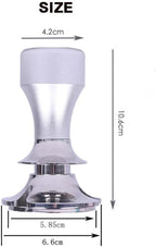 51.6mm Elasticity Adjustable With Scale Lines Stainless Steel Coffee Tamper，Compatible For La Pavoni，replacement Espresso Accessory(Matte red) - Image 6