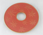 Iwachu 53637 Kamashiki Maple Gold/Red Brown φ14cm Nambu Ironware - Image 4