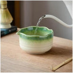 2/4/5pcs Matcha Green Set, Ceramic Spout Bowl, Breakfast And Latte Making Tool(2pcs) - Image 4