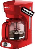 MUELLER HOME 12-Cup Red Coffee Maker by MUELLERHOME