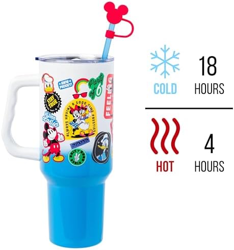 Silver Buffalo Disney Mickey and Friends Donald Duck Goofy, Tumbler, 40oz - Image 3