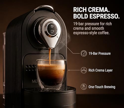 Mixpresso Espresso Machine, Compatible with Nespresso OriginalLine Capsules - Image 4