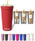 Frost Buddy Togo Buddy 30oz Tumbler - Insulated Stainless Steel (Crimson) by FrostBuddy