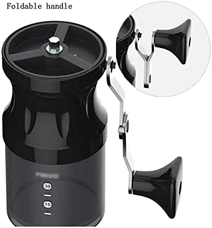 Manual Coffee Grinder Ceramic Burr. Coffee Grinder Grinder Adjustable Setting Portable Hand Crank Coffee Bean Conical Mill for French Press Coffee - Image 4