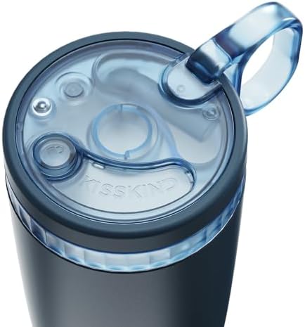KISSKIND Leakproof Iced Coffee Tumbler 24 oz, Insulated Ceramic Lined Cup - Image 4