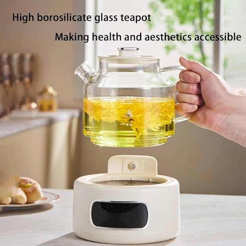 1.2L Glass Electric Kettle,Smart Microcomputer Temperature Control - Image 2