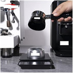 Magnetic Dosing Funnel Set,Espresso Dosing Ring & Puck Screen 58MM Bottomless Portafilter With 10 Magnet(53-54mm,Black) - Image 6