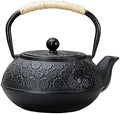 tetsubin cast iron kettle workshop japanese Healthy cast iron Teapot with Stainless Steel Infuser （1000mL）【1.5Kg】 by Unknown
