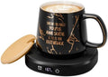 Coffee Mug Warmer with You are Awesome Mug Set Electric Cup Warmer for Desk by SmartTool%E2%80%A2BetterLife