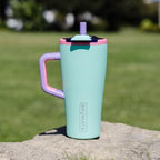 BrüMate Era Flip 20oz Kids Tumbler with Covered Flip Down Straw | 100% Leakproof Insulated Kids Cup | Made of Stainless Steel | Cup Holder Friendly | 20oz (Stardust) - Image 3