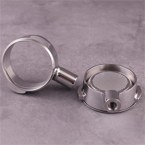 58mm 2ears Bottomless Portafilter,Compatible With Expobar,E61,Compatible With Rocket,Espresso Machine Stainless Steel Modified Coffee Handle Filter Tool(E) - Image 3