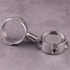 58mm 2ears Bottomless Portafilter,Compatible With Expobar,E61,Compatible With Rocket,Espresso Machine Stainless Steel Modified Coffee Handle Filter Tool(A) - Image 3