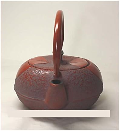 TOKYO MATCHA SELECTION - [Rare] Nanbu Tetsubin - Konoha 0.3 Liter - Japanese Red cast iron teapot from Iwate Japan [Standard ship by EMS: with Tracking & Insurance] - Image 2