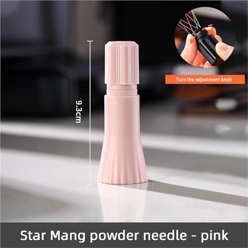 Espresso Powder Stirrer Tamper Distributor Rotary Adjustment Stainless Steel Stirring Coffee Accessories Barista Tools(Pink) - Image 2