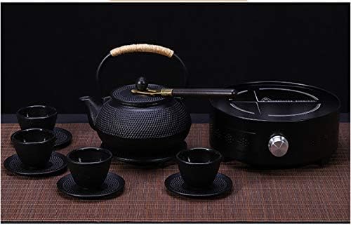 tetsubin Cast iron Tea Kettle workshop Healthy japanese Tea pot with Stainless Steel Infuser（30.4oz） - Image 7