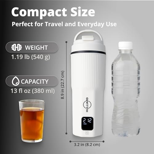 Travel Electric Kettle, 450ml, Dual Voltage, 316 Stainless Steel - Image 6