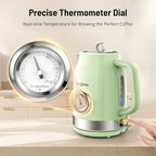 Electric Kettle Temperature Control, 1.7L Large Electric Tea Kettle - Image 4
