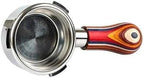 58mm 3 Ear Bottomless Portafilter With 2 Cups Basket，Compatible For HiBREW，h7/h7a/h10a Coffee Machine Accessory(Colorwood-S) by Unknown