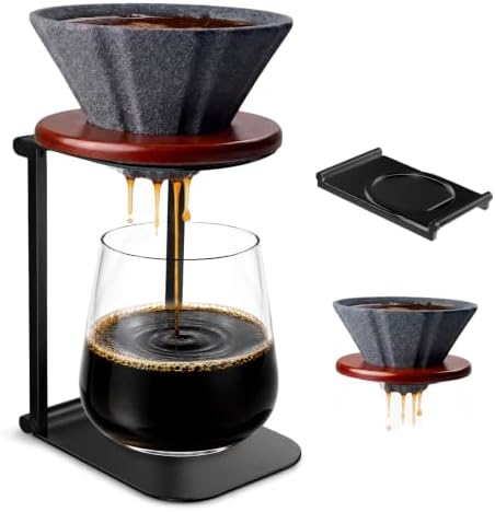 Ceramic Coffee Filter + Aluminum Alloy Stand - Image 2