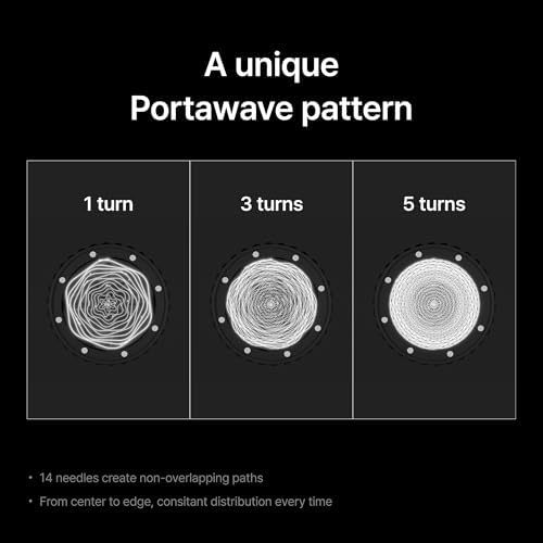 Econtto-Portawave, WDT tool, Depth adjustable(18~30mm) needle distributor, Compatible with 58mm baskets, Anodized aluminum body(black/silver), Injection molded gears, 30 needles included (Silver) - Image 4