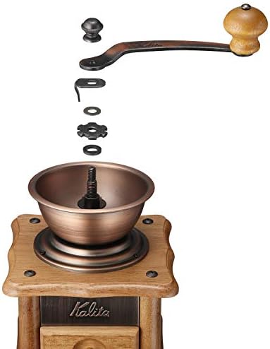 Kalita Copper Plate Mill Hand Coffee Grinder AC-1 by Kalita (Carita) - Image 6