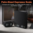 Digital Coffee Scale with Timer & Wireless Display, 3kg/0.1g Accurate Kitchen Scale for Espresso Pour Over Coffee, 5 Brewing Modes, Compact Design Compatible with Espresso Machines - Image 3