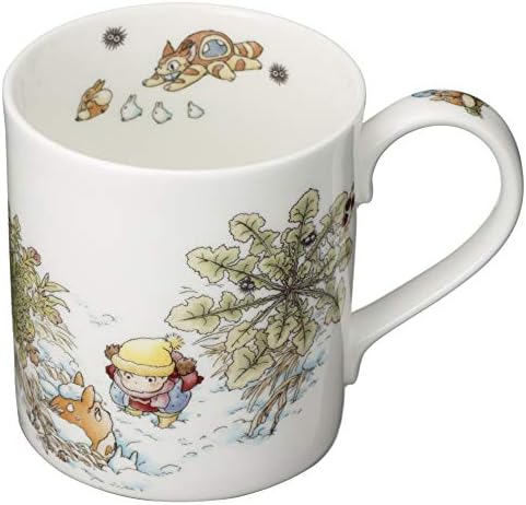 Noritake 4660-1J/T97265 Bone China Mug, 13.5 fl oz (400 cc), My Neighbor Totoro Oinu no Fuguri, Microwave Safe, 1 Piece - Image 5