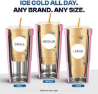 Frost Buddy Togo Buddy 30oz Tumbler - Spill-Proof Flip Lid (Dark Glitz) - Image 5