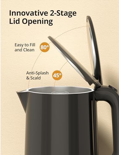 Electric Kettle Temperature Control, Electric Tea Kettle Hot Water Boiling - Image 5